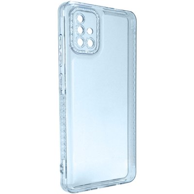 Чохол TPU Starfall Clear для Samsung Galaxy A51 Блакитний (251061) 251061 фото