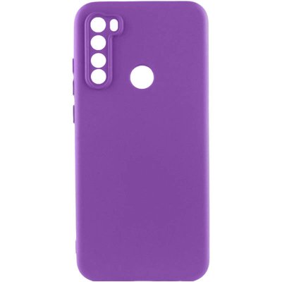 Чохол Silicone Cover Lakshmi Full Camera (A) для Xiaomi Redmi Note 8T Фіолетовий / Purple (212593) 212593 фото