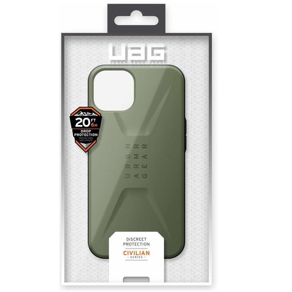 Чохол TPU UAG CIVILIAN series для Apple iPhone 14 Plus (6.7") Зелений (228192) 228192 фото