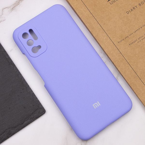 Чохол Silicone Cover Full Camera (AAA) для Xiaomi Redmi Note 10 5G Бузковий / Elegant Purple (190729) 190729 фото