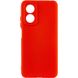 Чохол Silicone Cover Lakshmi Full Camera (A) для Oppo A17 Червоний / Red (252272) 252272 фото 1