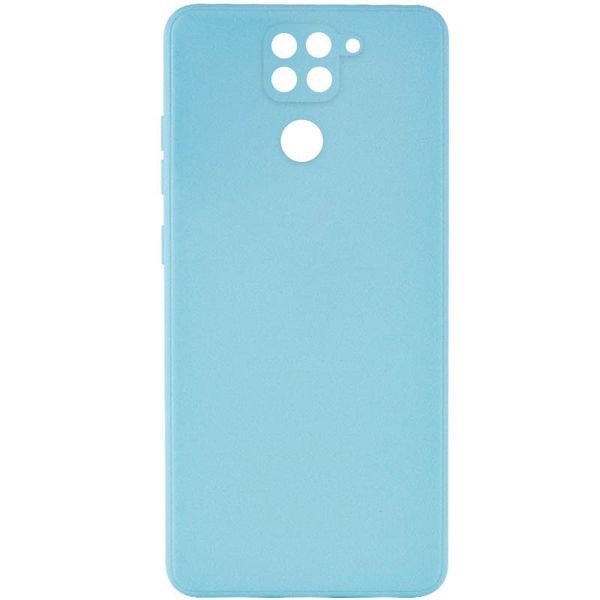 Силіконовий чохол Candy Full Camera для Xiaomi Redmi Note 9 Бірюзовий / Turquoise (259089) 259089 фото