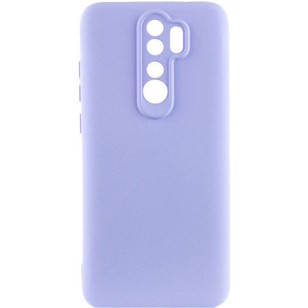 Чохол TPU GETMAN Liquid Silk для Xiaomi Redmi 9 Бузковий / Dasheen (299545) 299545 фото