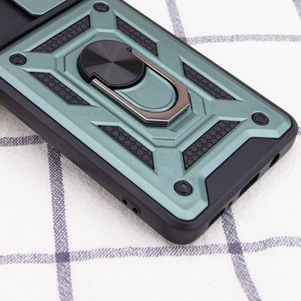 Ударостійкий чохол Camshield Serge Ring for Magnet для Xiaomi 13 Lite Зелений (250082) 250082 фото