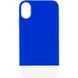 Чохол TPU+PC Bichromatic для Apple iPhone X (5.8") Navy Blue / White (214067) 214067 фото 1