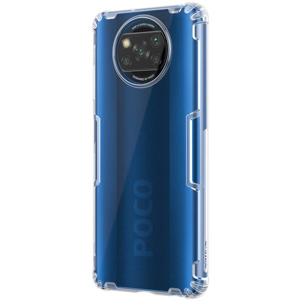 TPU чохол Nillkin Nature Series для Xiaomi Poco X3 NFC Безбарвний (прозорий) (152319) 152319 фото