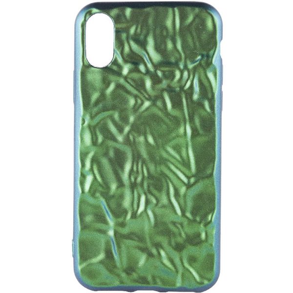 TPU чехол Tin Paper для Apple iPhone X (5.8") Green (203957) 203957 фото