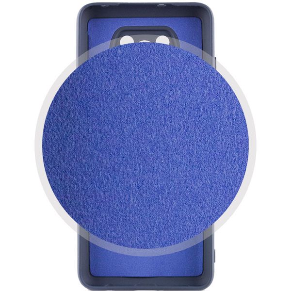 Чохол Silicone Cover Lakshmi Full Camera (A) для Xiaomi Poco X3 Pro Синій / Midnight Blue (212512) 212512 фото