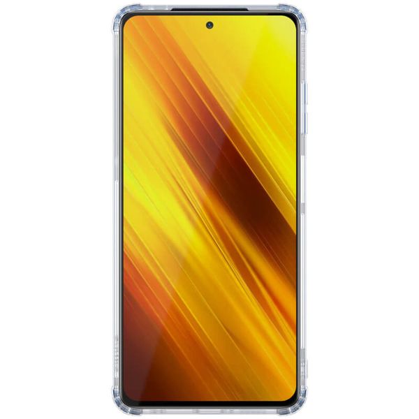 TPU чохол Nillkin Nature Series для Xiaomi Poco X3 NFC Безбарвний (прозорий) (152319) 152319 фото