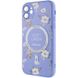 TPU+PC чохол Secret Garden with MagSafe для Apple iPhone 12 Lilac (267451) 267451 фото 3