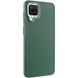 TPU чохол Bonbon Metal Style для для Samsung Galaxy A12 Зелений / Pine green (221421) 221421 фото 1