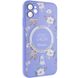 TPU+PC чохол Secret Garden with MagSafe для Apple iPhone 12 Lilac (267451) 267451 фото 2