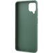 TPU чохол Bonbon Metal Style для для Samsung Galaxy A12 Зелений / Pine green (221421) 221421 фото 3