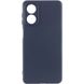 Чохол Silicone Cover Lakshmi Full Camera (A) для Oppo A17 Синій / Midnight Blue (252276) 252276 фото 1