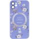 TPU+PC чохол Secret Garden with MagSafe для Apple iPhone 12 Lilac (267451) 267451 фото 1