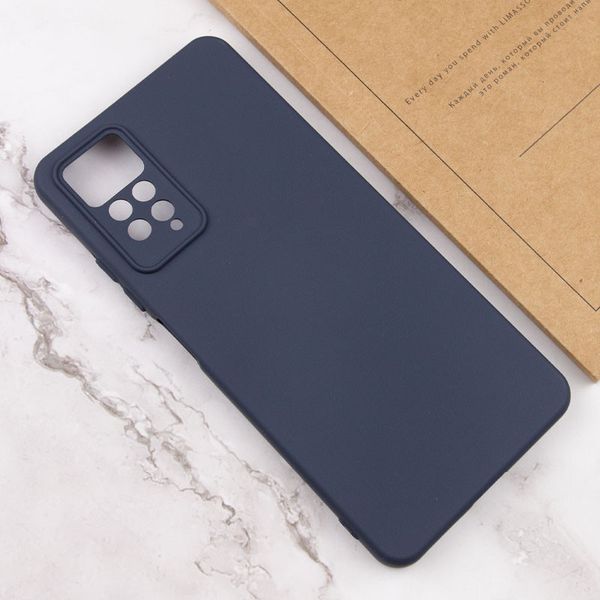 Чохол Silicone Cover Lakshmi Full Camera (AAA) для Xiaomi Redmi Note 11 Pro (Global) Темно-синій / Midnight blue (252988) 252988 фото