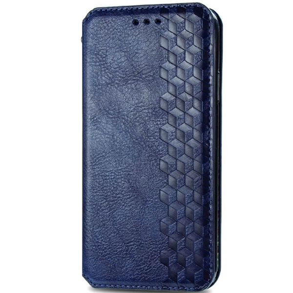 Шкіряний чохол книжка GETMAN Cubic (PU) для Samsung Galaxy M31 Синій (133526) 133526 фото