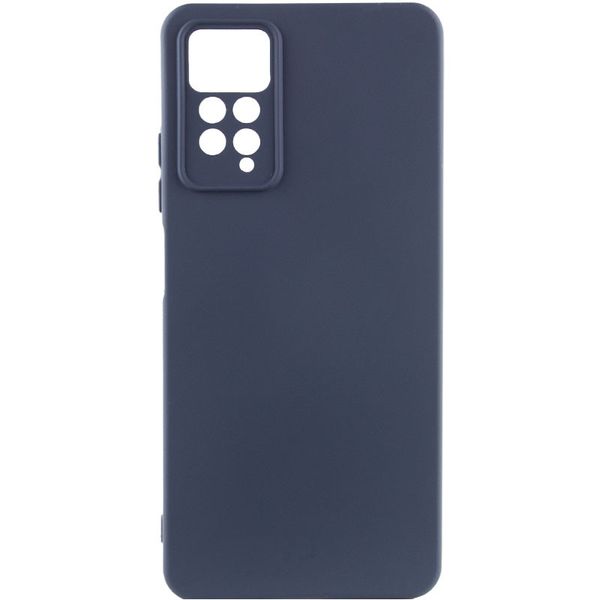 Чохол Silicone Cover Lakshmi Full Camera (AAA) для Xiaomi Redmi Note 11 Pro (Global) Темно-синій / Midnight blue (252988) 252988 фото