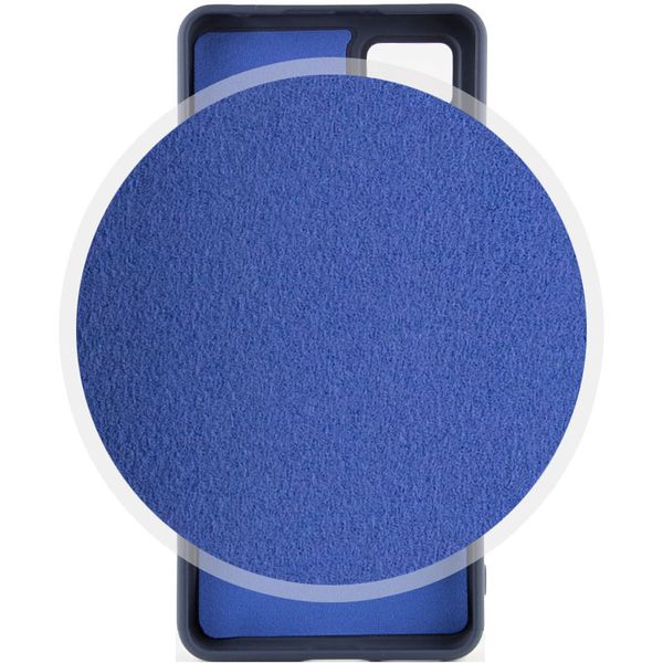 Чохол Silicone Cover Lakshmi Full Camera (AAA) для Xiaomi Redmi Note 11 Pro (Global) Темно-синій / Midnight blue (252988) 252988 фото