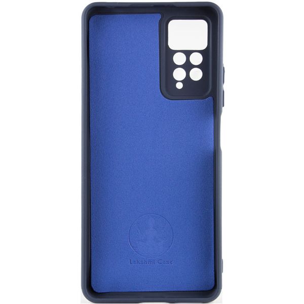 Чохол Silicone Cover Lakshmi Full Camera (AAA) для Xiaomi Redmi Note 11 Pro (Global) Темно-синій / Midnight blue (252988) 252988 фото