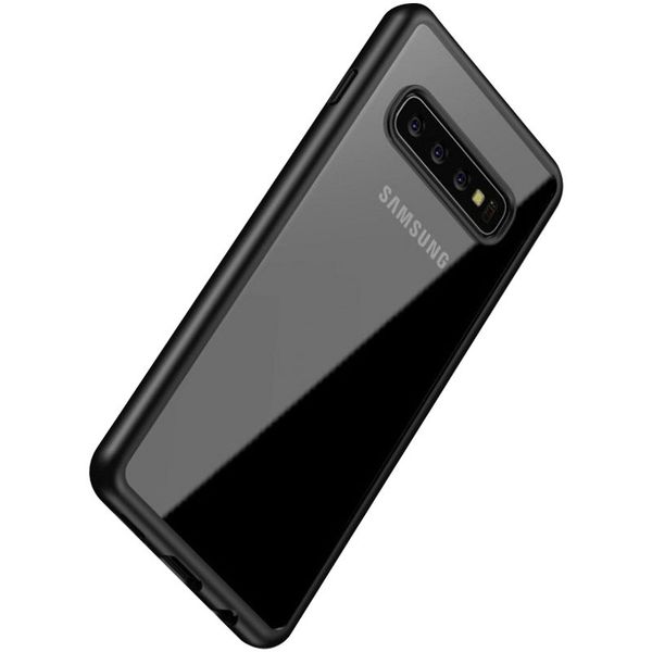 TPU чехол iPaky Bright Series для Samsung Galaxy S10+ Черный (96320) 96320 фото