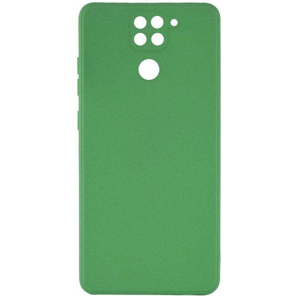 Силіконовий чохол Candy Full Camera для Xiaomi Redmi Note 9 Зелений / Green (259092) 259092 фото