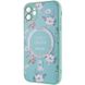 TPU+PC чохол Secret Garden with MagSafe для Apple iPhone 12 Mint (267452) 267452 фото 3