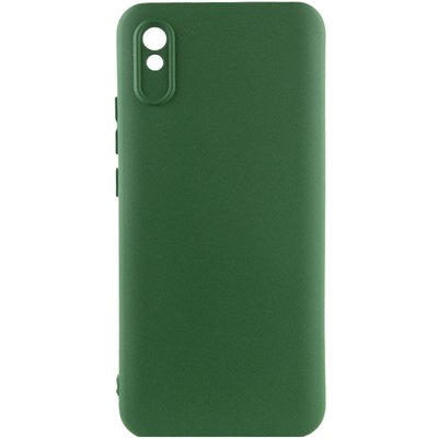 Чохол Silicone Cover Lakshmi Full Camera (AAA) для Xiaomi Redmi 9A Зелений / Cyprus Green (264042) 264042 фото
