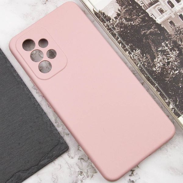 Чохол Silicone Cover Lakshmi Full Camera (AAA) для Samsung Galaxy A33 5G Рожевий / Pink Sand (253075) 253075 фото