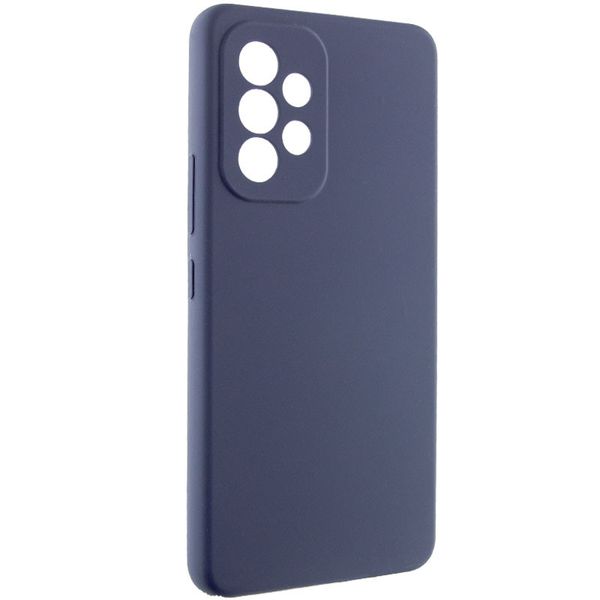 Чохол Silicone Cover Lakshmi Full Camera (AAA) для Samsung Galaxy A53 5G Темно-синій / Midnight blue (253170) 253170 фото