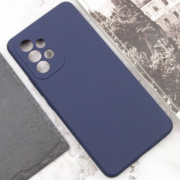 Чохол Silicone Cover Lakshmi Full Camera (AAA) для Samsung Galaxy A53 5G Темно-синій / Midnight blue (253170) 253170 фото