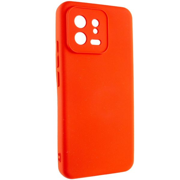 Чохол Silicone Cover Lakshmi Full Camera (A) для Xiaomi 13 Червоний / Red (248204) 248204 фото