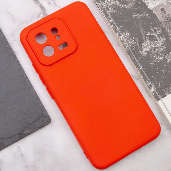 Чохол Silicone Cover Lakshmi Full Camera (A) для Xiaomi 13 Червоний / Red (248204) 248204 фото