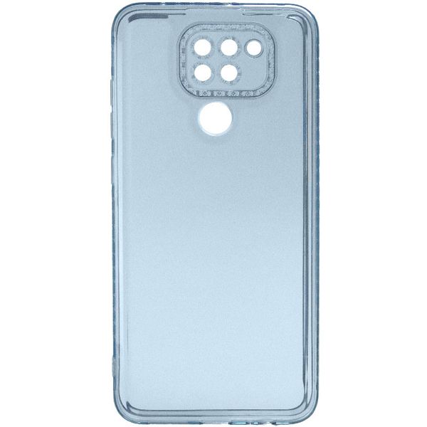 Чохол TPU Starfall Clear для Xiaomi Redmi Note 9 Блакитний (251223) 251223 фото