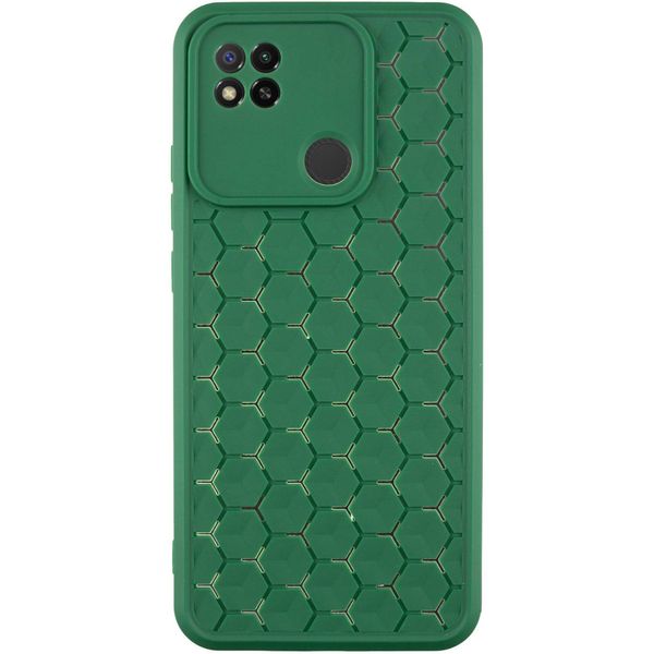 Чохол TPU Honeycomb для Xiaomi Redmi 9C Зелений / Cyprus Green (285881) 285881 фото