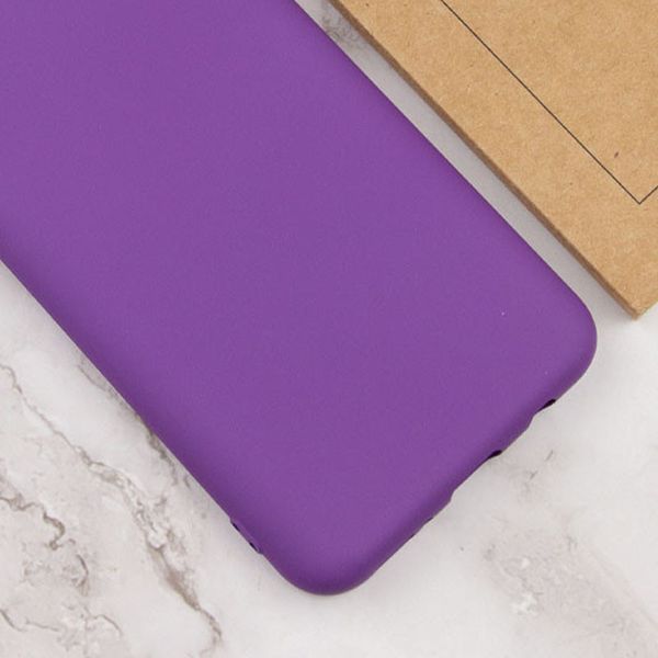 Чохол Silicone Cover Lakshmi Full Camera (A) для Oppo A17 Фіолетовий / Purple (252279) 252279 фото