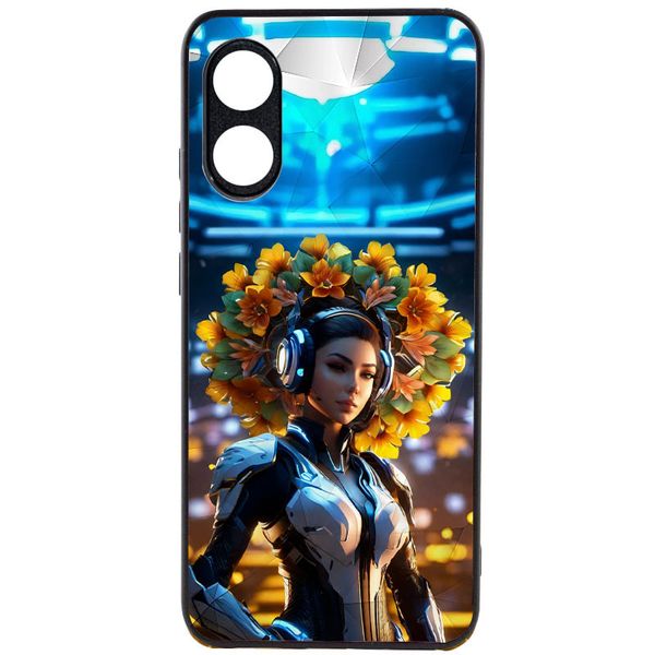 TPU+PC чохол Prisma Ladies для Oppo Reno 8 T 4G Cyberpunk (270022) 270022 фото