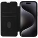 Шкіряний чохол (книга) Nillkin Qin Pro Plain Camshield для Apple iPhone 15 Pro Max (6.7") Чорний (267182) 267182 фото 5