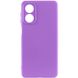 Чохол Silicone Cover Lakshmi Full Camera (A) для Oppo A17 Фіолетовий / Purple (252279) 252279 фото 1