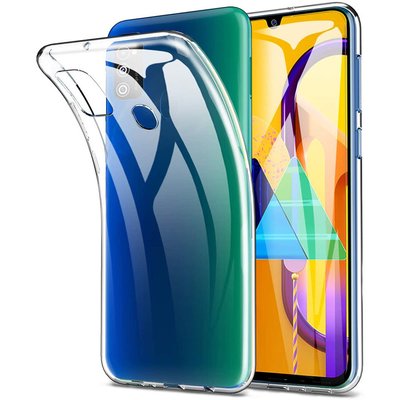 TPU чохол Epic Transparent 1,0mm для Samsung Galaxy M31 Безбарвний (прозорий) (131877) 131877 фото