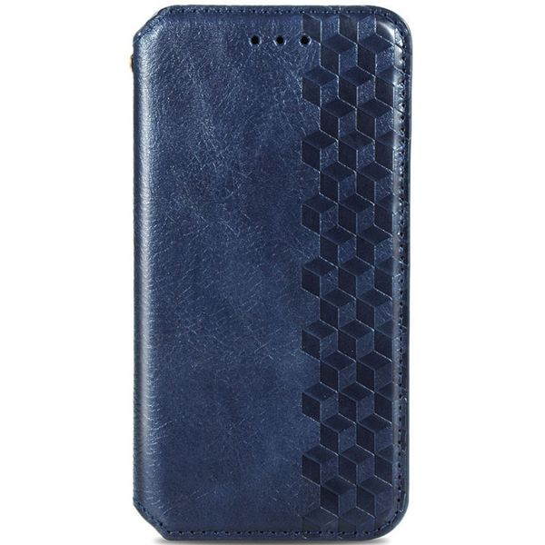 Шкіряний чохол книжка GETMAN Cubic (PU) для Xiaomi 13 Lite Синій (249424) 249424 фото