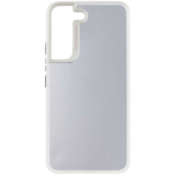 TPU+PC чохол Magic glow with protective edge для Samsung Galaxy S22 White (264343) 264343 фото