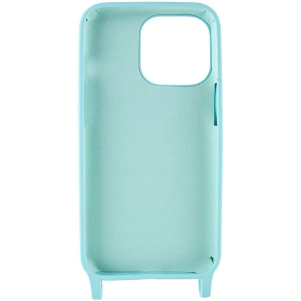 Чохол Cord case Ukrainian style c довгим кольоровим ремінцем для Apple iPhone 11 Pro (5.8") Бірюзовий / Marine Green (231173) 231173 фото