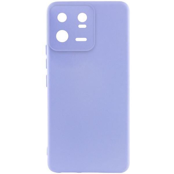 Чохол Silicone Cover Lakshmi Full Camera (A) для Xiaomi 13 Pro Бузковий / Dasheen (248236) 248236 фото