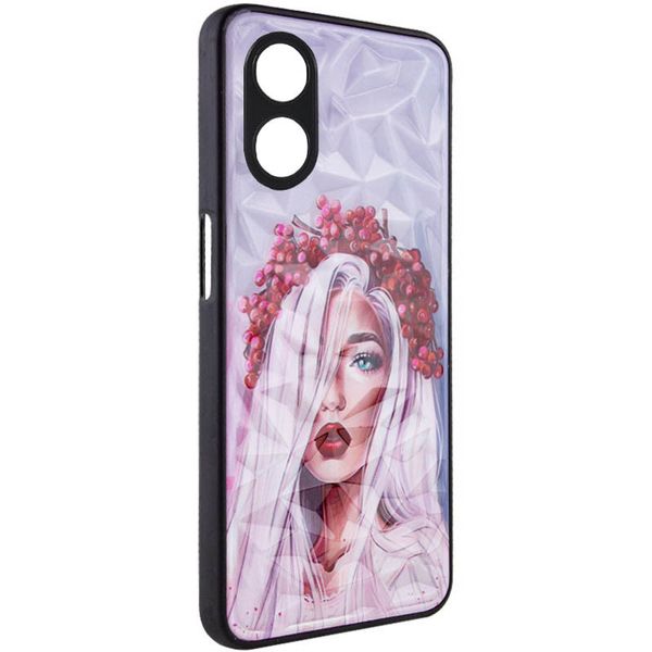 TPU+PC чохол Prisma Ladies для Oppo A98 Ukrainian Girl (262323) 262323 фото