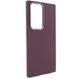 TPU чохол Bonbon Metal Style для для Samsung Galaxy S24 Ultra Бордовий / Plum (269935) 269935 фото 1