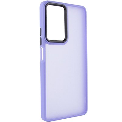 Чохол TPU+PC Lyon Frosted для Xiaomi Redmi Note 10 Pro Purple (255023) 255023 фото