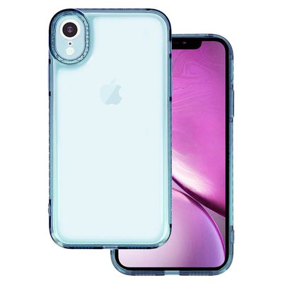 Чохол TPU Starfall Clear для Apple iPhone XR (6.1") Блакитний (254142) 254142 фото