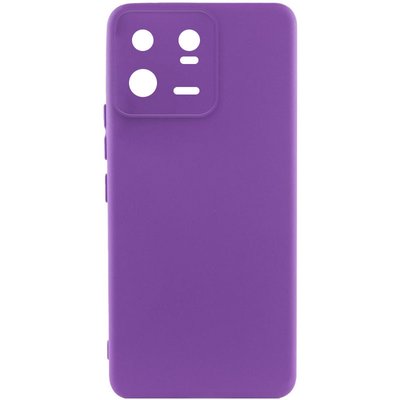Чохол Silicone Cover Lakshmi Full Camera (A) для Xiaomi 13 Pro Фіолетовий / Purple (248237) 248237 фото