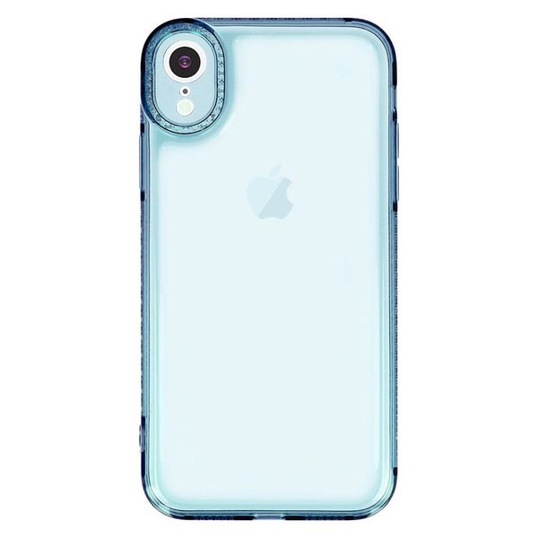 Чохол TPU Starfall Clear для Apple iPhone XR (6.1") Блакитний (254142) 254142 фото